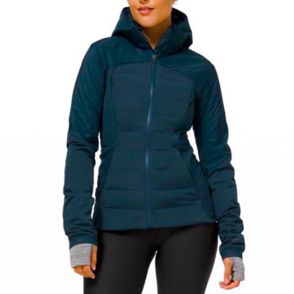lululemon athletica Jackets & Blazers - Lululemon Down For It All Jacket Coat Submarine 14